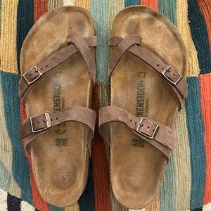 Birkenstock Mayari StyleSandals Mocha, Women’s, Size 40, Worn Once